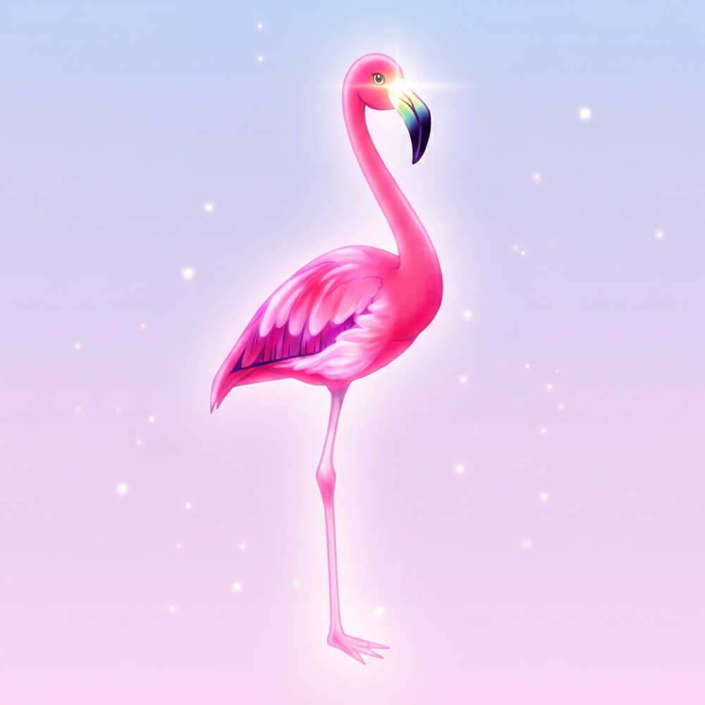 Flamant rose — Anime