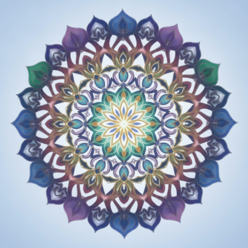 Mandala Géométrique — Anime