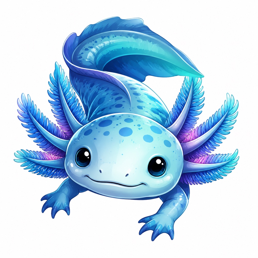 Axolotl — Cartoon