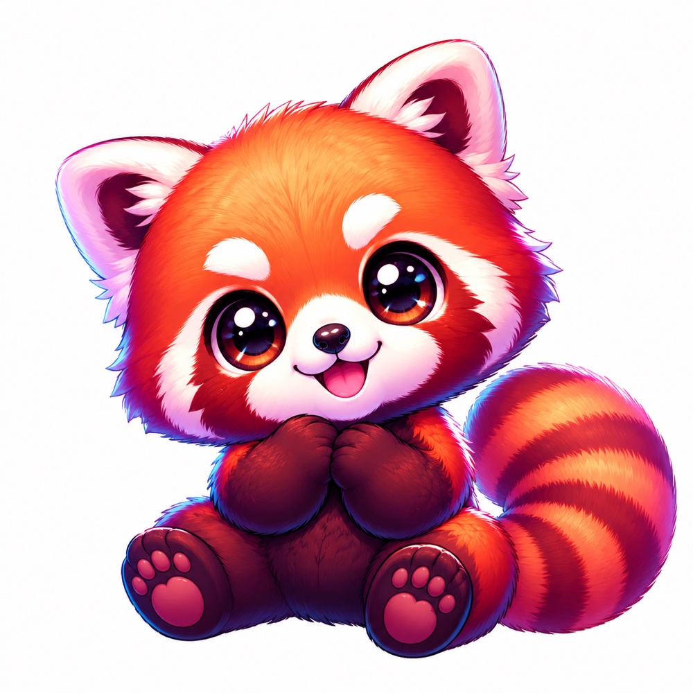 Red Panda — Kawaii