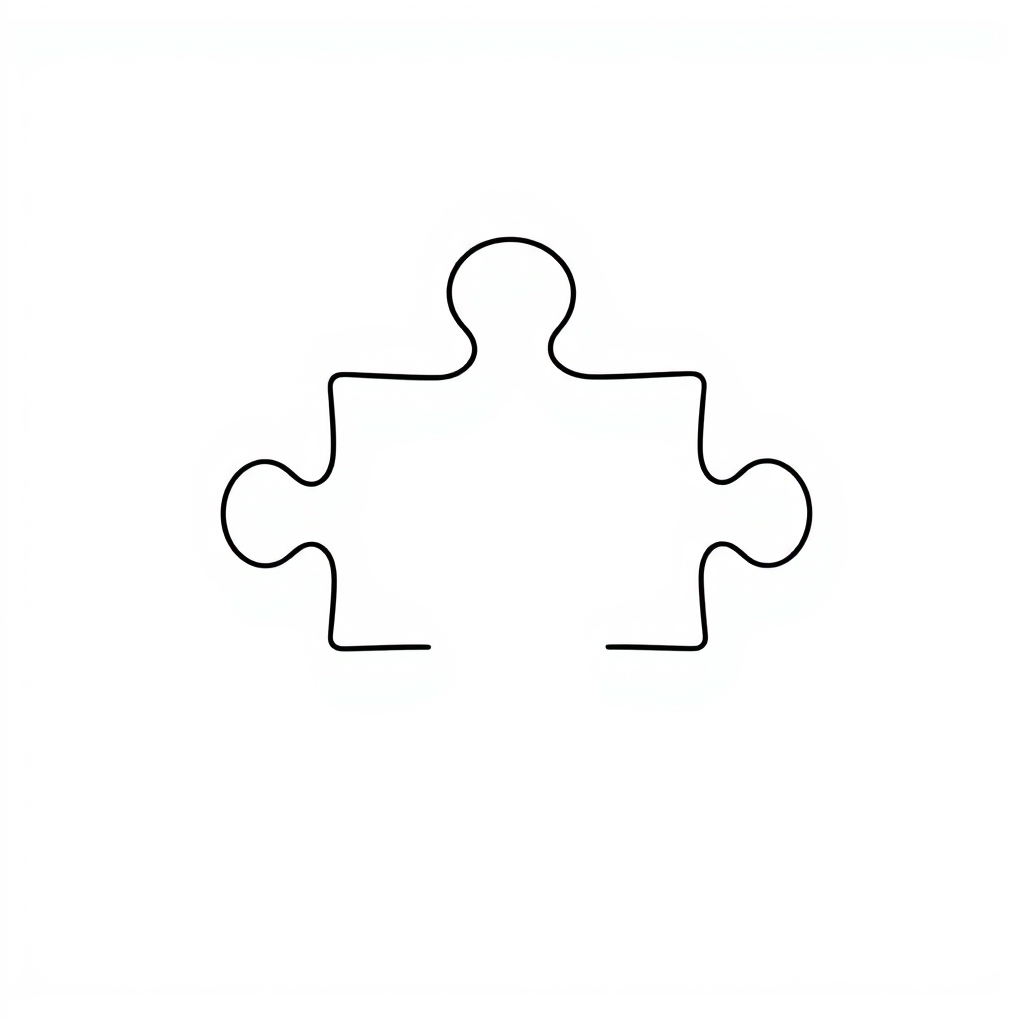 Puzzle Coloring Page