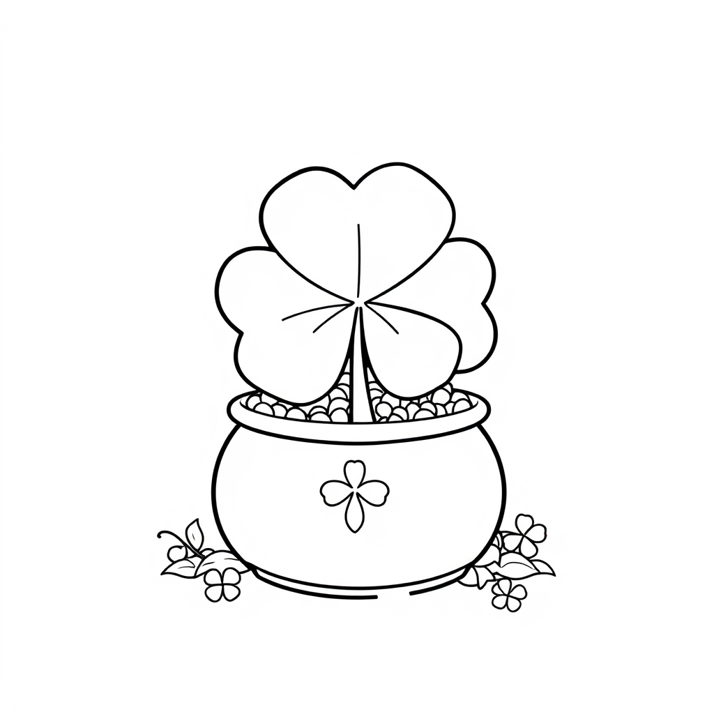 St Patricks Day Coloring Page